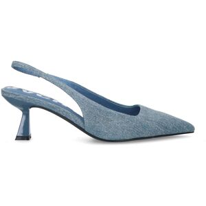 Sacha Denim slingback pumps blauw vrouw 42 Sacha Denim slingback pumps blauw vrouw 42