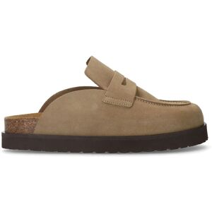 Sacha Taupe suède instappers bruin vrouw 39 Sacha Taupe suède instappers bruin vrouw 39