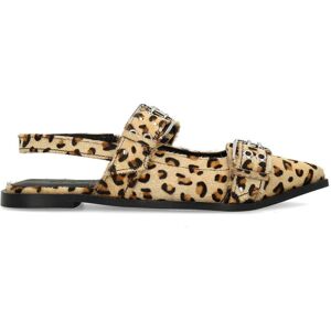 Sacha Leopard buckle slingbacks multicolor vrouw 39 Sacha Leopard buckle slingbacks multicolor vrouw 39