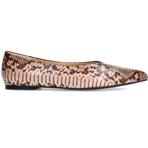 Sacha Ballerina's met snake print multicolor vrouw 37 Sacha Ballerina's met snake print multicolor vrouw 37