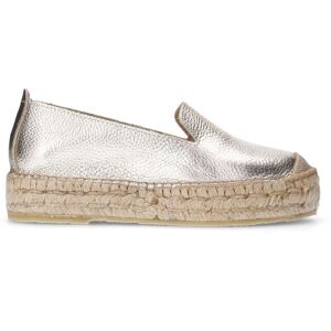 Sacha Gouden leren espadrilles goud vrouw 37 Sacha Gouden leren espadrilles goud vrouw 37
