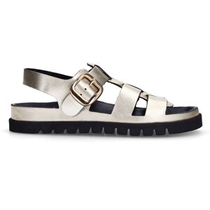 Sacha Gouden leren sandalen goud vrouw 41 Sacha Gouden leren sandalen goud vrouw 41