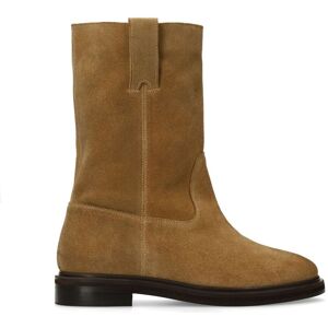 Sacha Beige suède enkellaarsjes beige vrouw 36 Sacha Beige suède enkellaarsjes beige vrouw 36