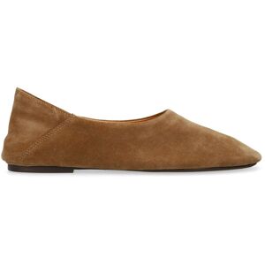 Sacha Bruine suède ballerina's bruin vrouw 42 Sacha Bruine suède ballerina's bruin vrouw 42