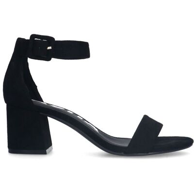 Sacha Zwarte suède sandalen met blokhak zwart vrouw 40 Sacha Zwarte suède sandalen met blokhak zwart vrouw 40