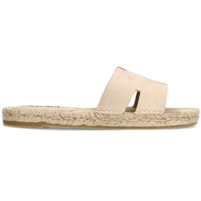 Sacha Beige suède slippers beige vrouw 36 Sacha Beige suède slippers beige vrouw 36