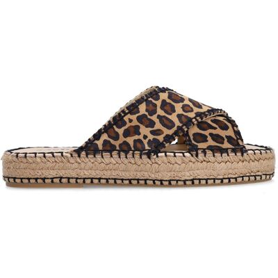 Sacha Suède leopard plateau slippers multicolor vrouw 41 Sacha Suède leopard plateau slippers multicolor vrouw 41