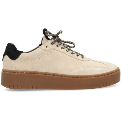 Sacha Beige suède sneakers beige vrouw 37 Sacha Beige suède sneakers beige vrouw 37