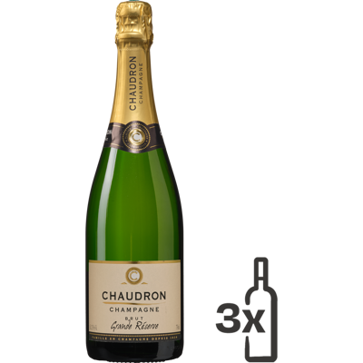 Wijnbeurs Chaudron Brut 'Grande Réserve' Champagne Wijnbeurs Chaudron Brut 'Grande Réserve' Champagne