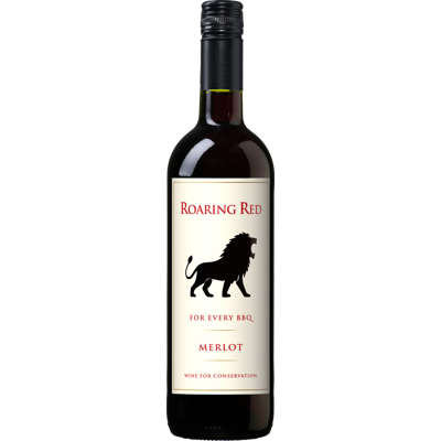 Wijnbeurs Wine for Conservation 'Roaring Red' Merlot Wijnbeurs Wine for Conservation 'Roaring Red' Merlot