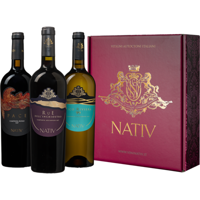 Bourseduvin.be Nativ Giftpack Campania (3 bouiteilles) Bourseduvin.be Nativ Giftpack Campania (3 bouiteilles)