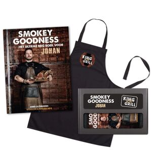 YourSurprise Smokey Goodness BBQ boek met naam en foto - Cadeaupakket