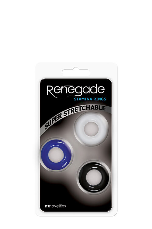 Renegade Stamina penisringen Renegade set van 3