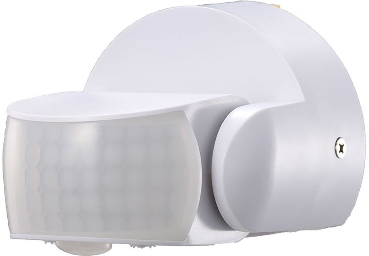 BES LED Bewegingssensor - Viron Ubim - Opbouw Rond - Mat Wit - Kunststof - 180°