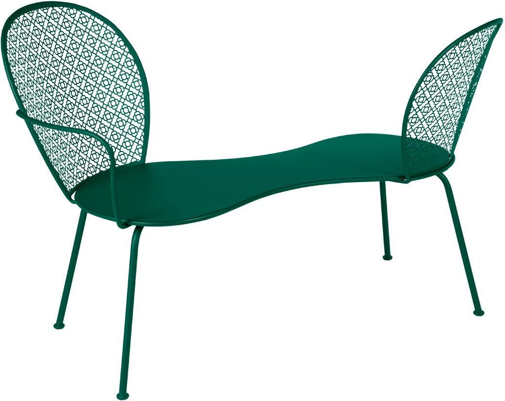 Fermob Lorette Conversation Bench tuinbank Cedar Green