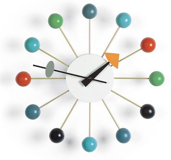 Vitra Ball Clock multi colour