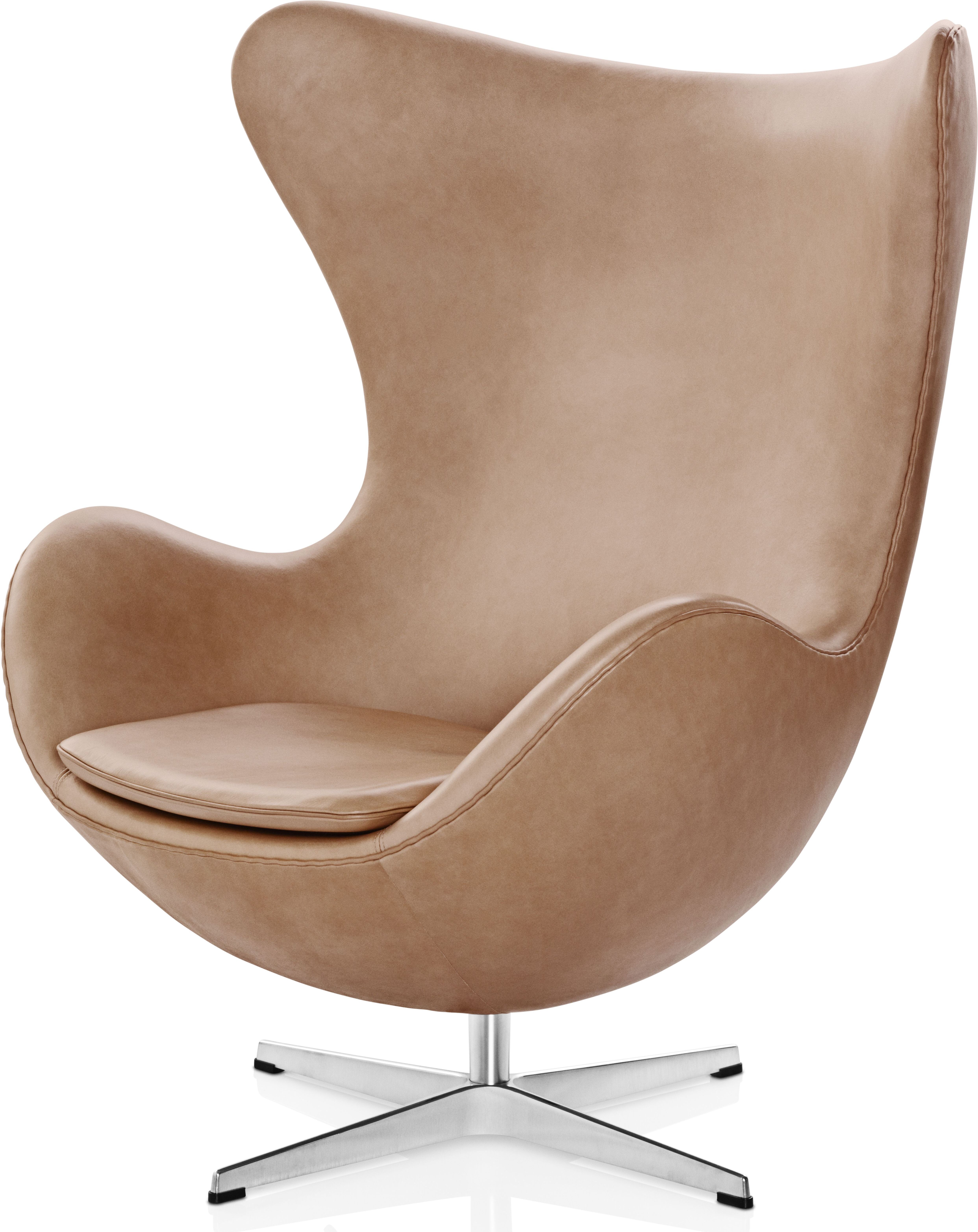 Fritz Hansen Egg Chair fauteuil leer Rustik