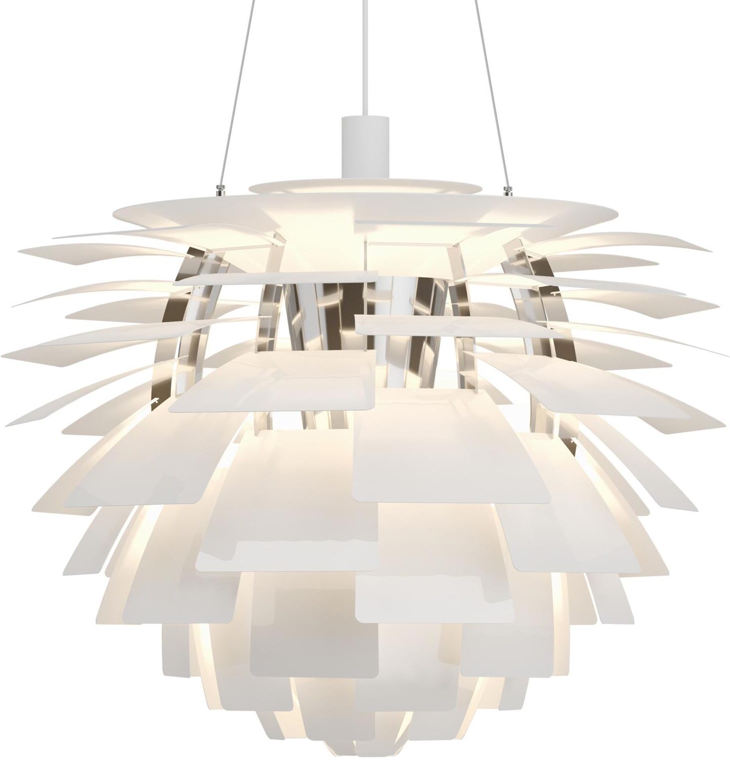 Louis Poulsen PH Artichoke 72 hanglamp LED wit