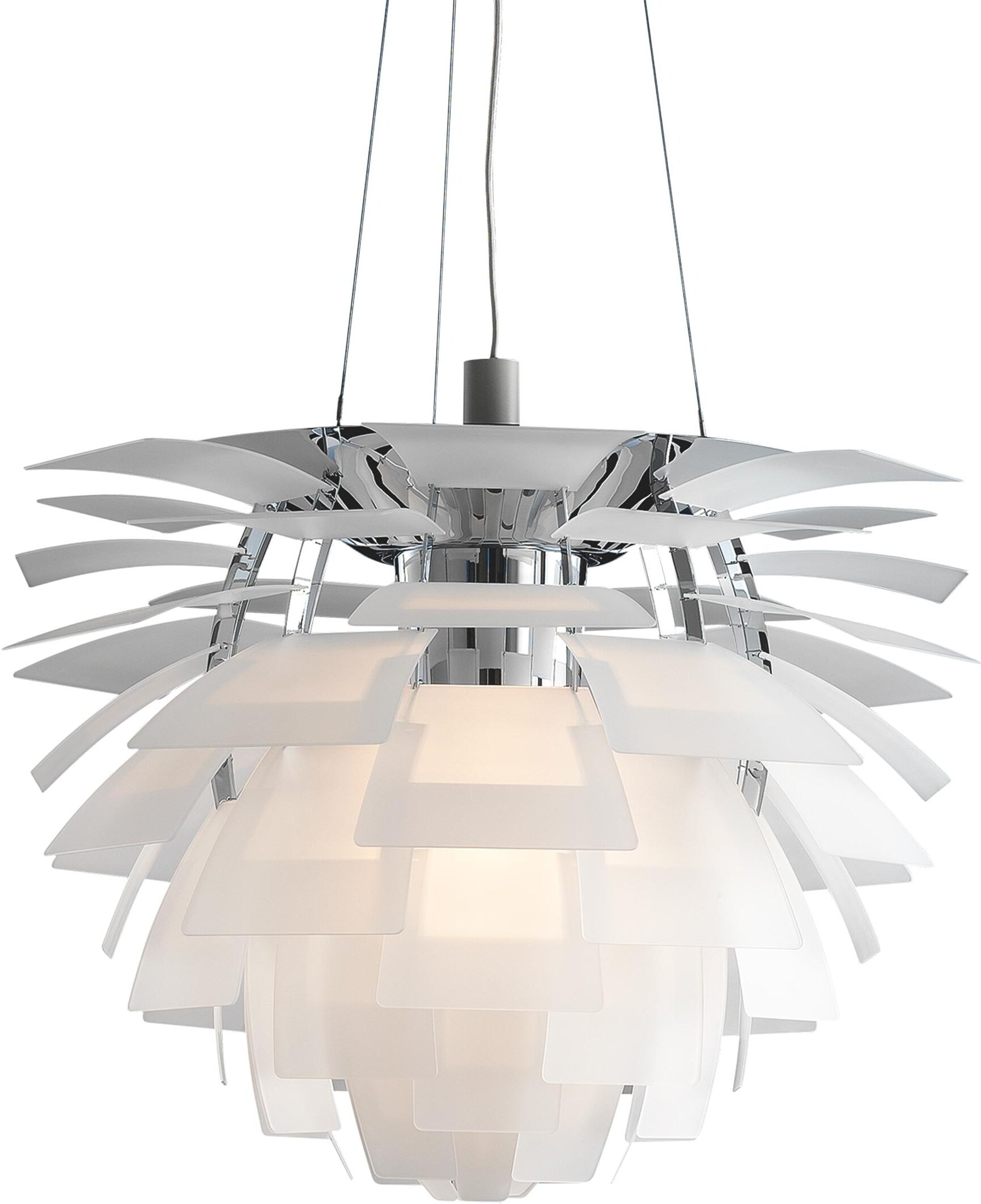 Louis Poulsen PH Artichoke Glas 60 hanglamp LED