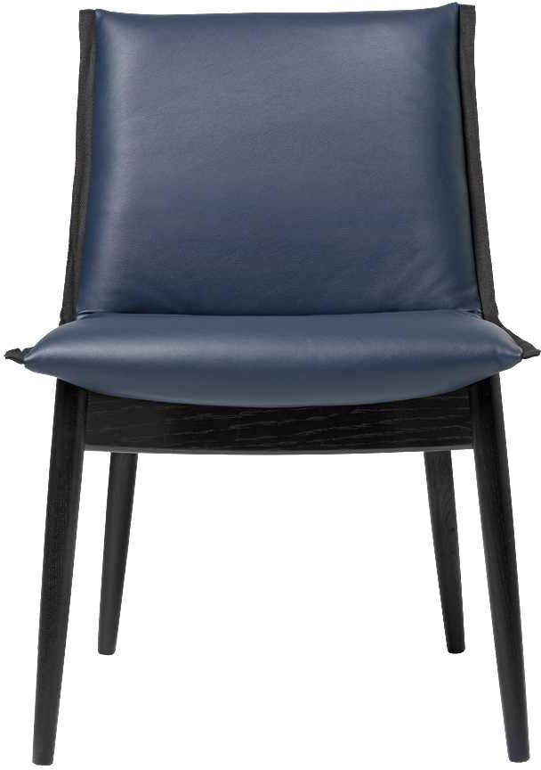 Carl Hansen & Son E004 Embrace stoel zwart eiken Leather Thor 350