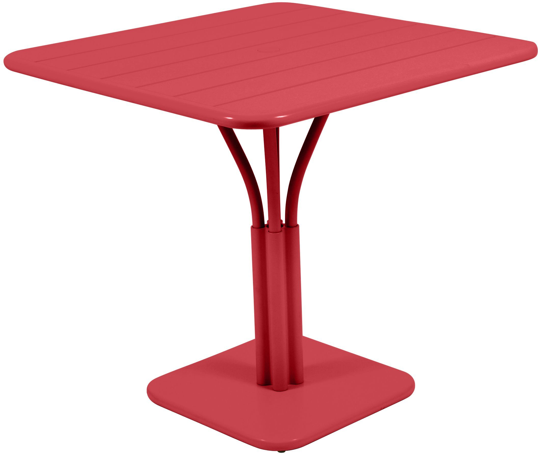 Fermob Luxembourg tuintafel 80x80 Poppy