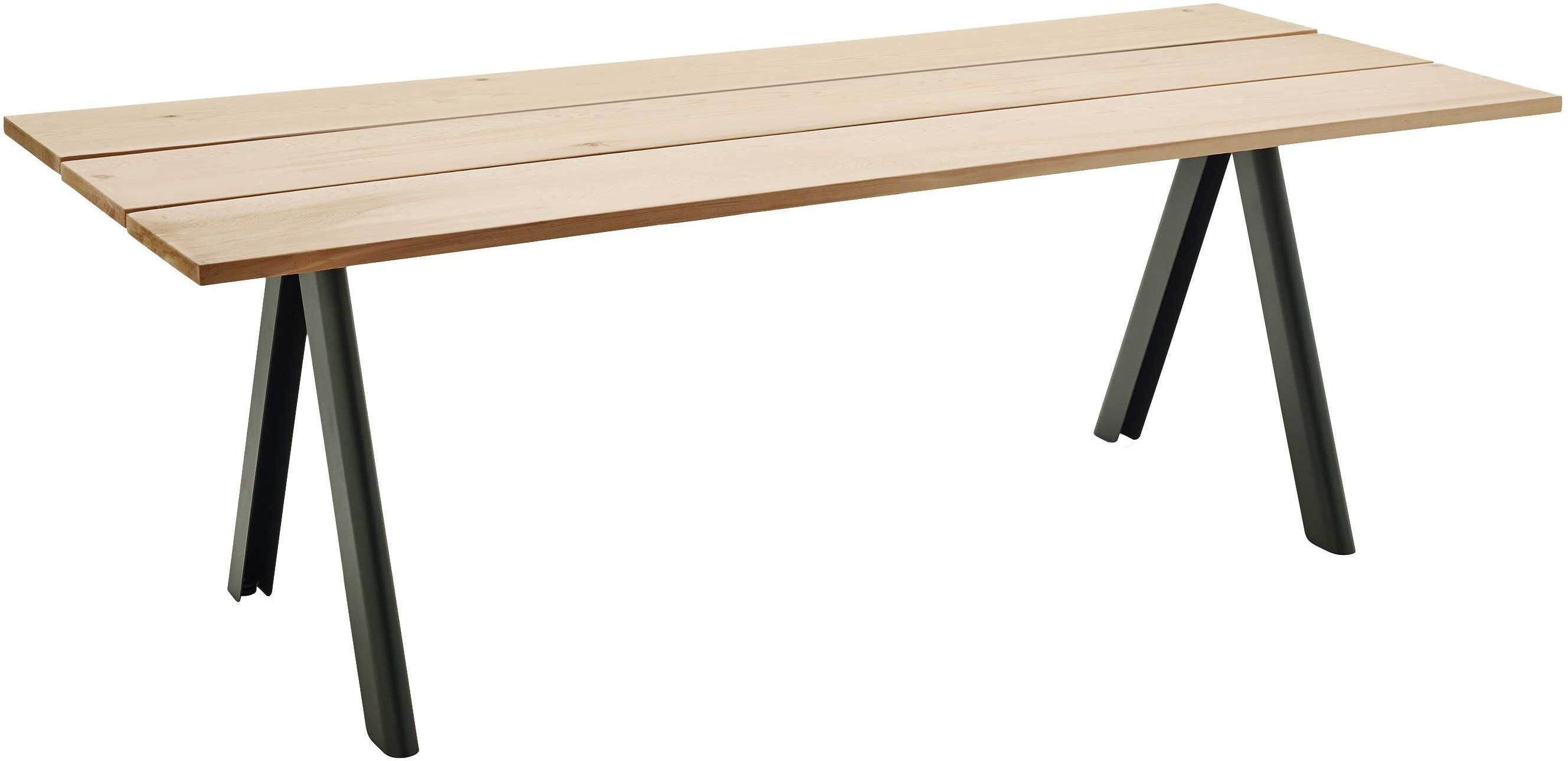 Skagerak Overlap tuintafel 220x90 Hunter Green