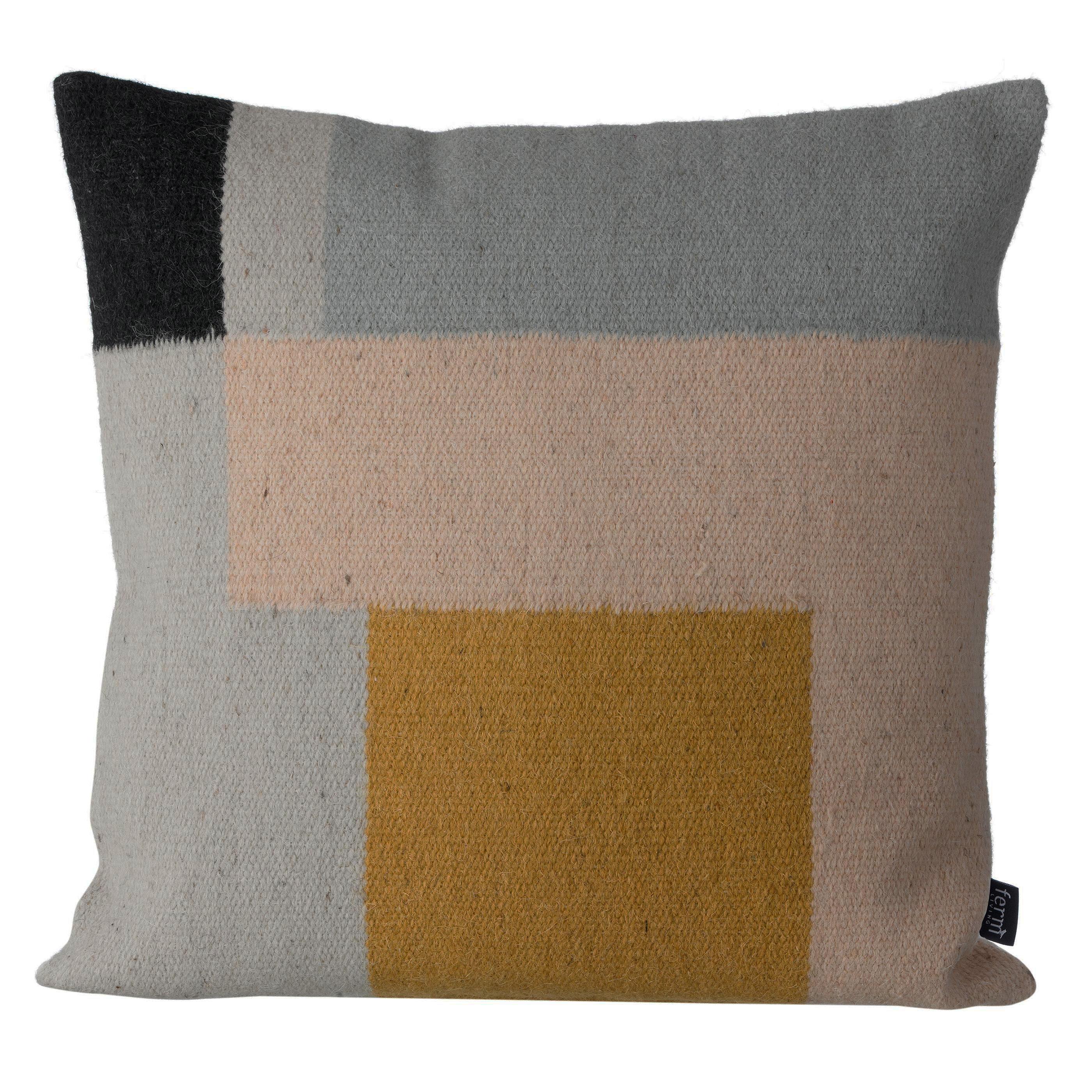 Ferm Living Kelim kussen Squares 50x50