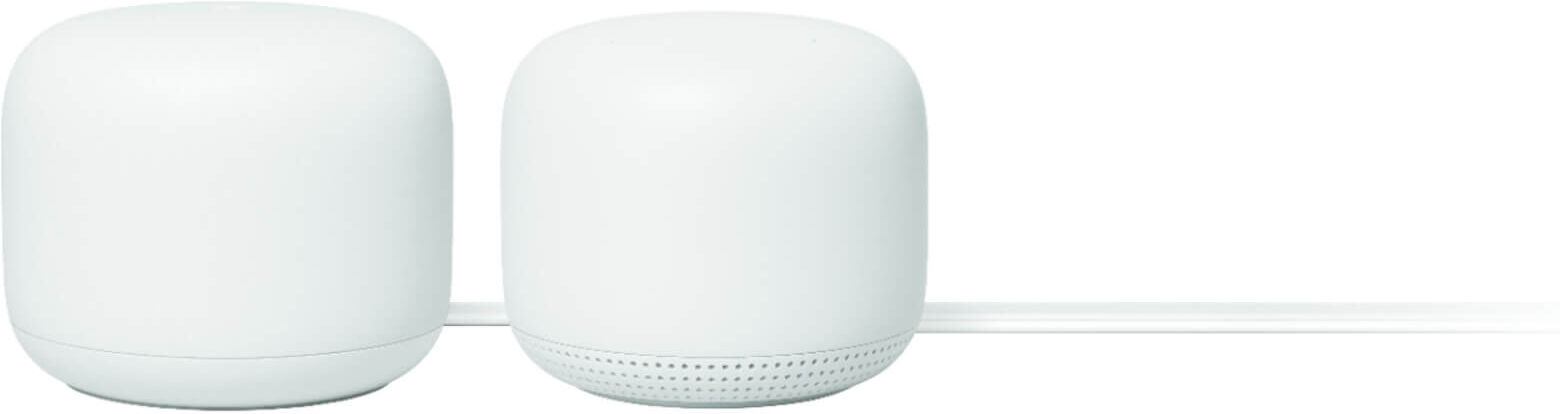 Google Nest Wifi-router met 1 Wifi-punt - bereik samen tot 210 m²