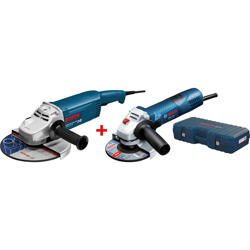 Bosch GWS 22-230 JH + GWS 7-125 Powerpack 125+230mm