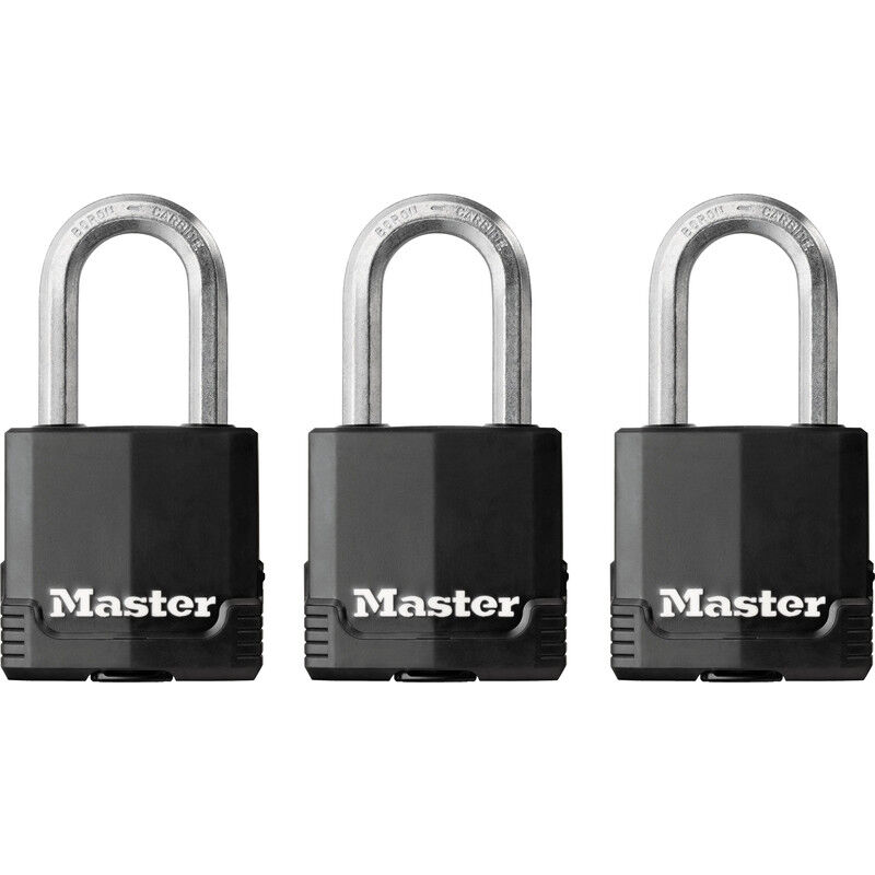 Master Lock excell®-hangslot 49 x 38 mm (3 Stuks)