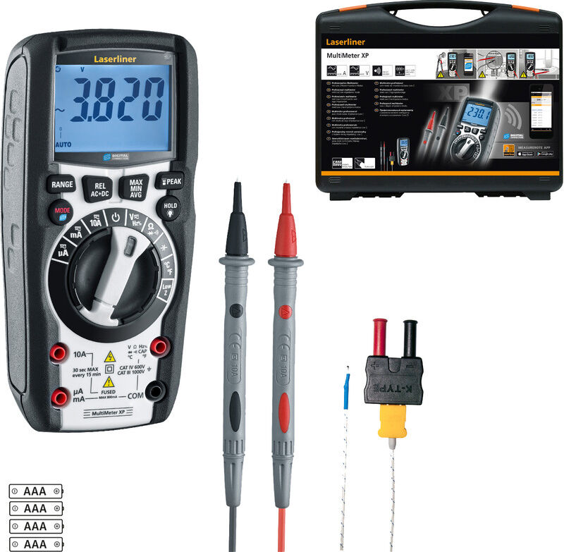 Laserliner Multimeter XP bluetooth Bluetooth