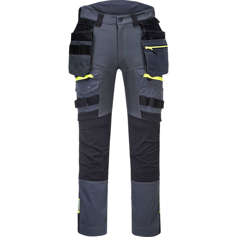 Portwest DX4 stretch werkbroek met afneembare holsterzakken 46 grijs*