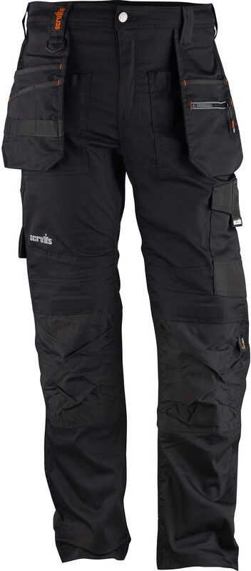 Scruffs Trade Flex werkbroek 56L zwart