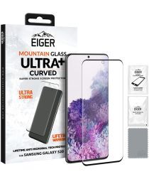 Eiger ULTRA+ Samsung Galaxy S20 Tempered Glass Antibacterieel Gebogen