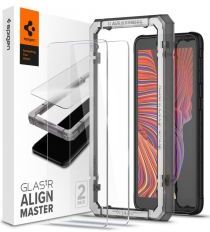 Spigen AlignMaster Samsung Galaxy Xcover 5 Screen Protector (2-Pack)