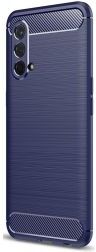 Selected by GSMpunt.nl OnePlus Nord CE 5G Hoesje Geborsteld TPU Back Cover Blauw