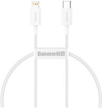 Baseus Superior Serie USB-C naar Apple Lightning PD 20W Wit 2 Meter