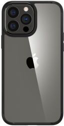 Spigen Crystal Hybrid Apple iPhone 13 Pro Max Hoesje Zwart