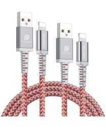 Dux Ducis K-II Pro 2A USB naar Apple Lightning Kabel (2-Pack) 1M+2M