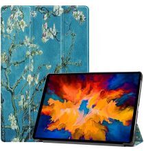 Geen Lenovo Tab P11 Pro Hoes Tri-Fold Book Case met Sky Print