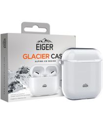 Eiger Glacier Apple AirPods Hoesje met Karabijnhaak Transparant