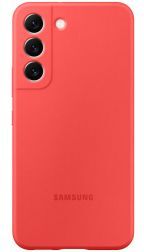 Samsung Origineel Samsung Galaxy S22 Hoesje Silicone Cover Rood