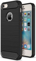 Selected by GSMpunt.nl Apple iPhone 5/5s/SE Geborsteld TPU Hoesje Zwart