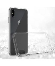 Geen Apple iPhone XS Max Hoesje Armor Back Cover Transparant