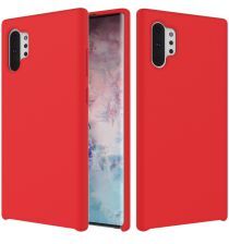 Geen Galaxy Note 10 Plus Soft Siliconen Hoesje Rood