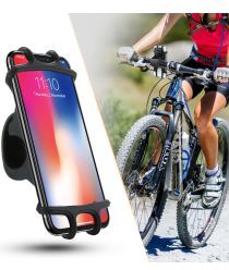 Geen Universele en Schokbestendige Telefoonhouder Fiets/Mountainbike Zwart