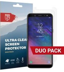 Rosso Samsung Galaxy A6 Plus Ultra Clear Screen Protector Duo Pack