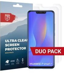 Rosso Huawei P Smart Plus Ultra Clear Screen Protector Duo Pack