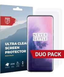 Rosso OnePlus 7 Pro Ultra Clear Screen Protector Duo Pack