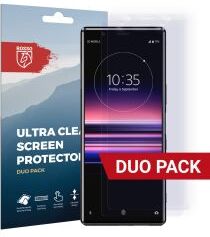 Rosso Sony Xperia 5 Ultra Clear Screen Protector Duo Pack